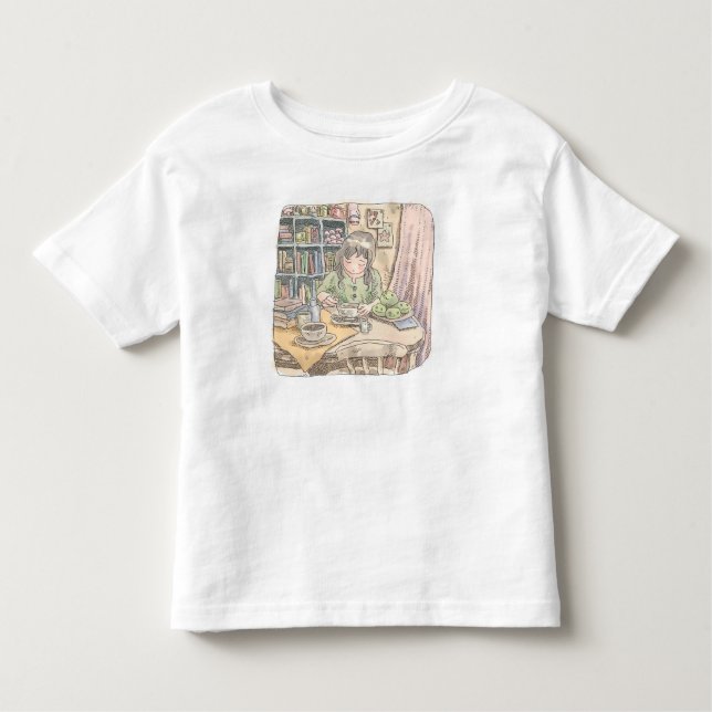 さ な な む じ 色 茶 い Nachお Kleinkind T-shirt (Vorderseite)