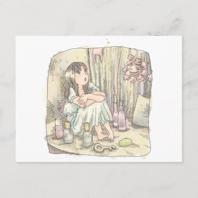 さ な な や じ POSTKARTE (Vorderseite)