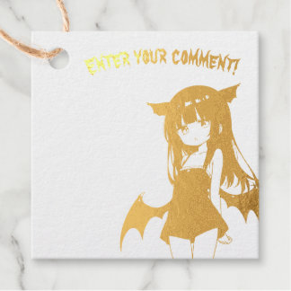 じとめ堂　箔押しタグ GESCHENKANHÄNGER