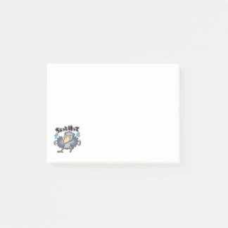 ちょっと待って ハシビロコウ 伝言メモ POST-IT KLEBEZETTEL