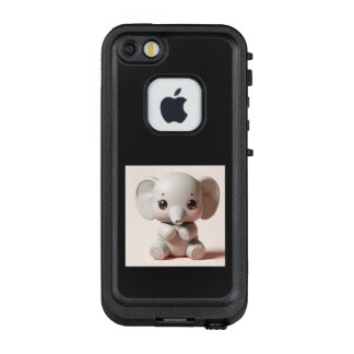 ほっぺピンクのゾウさん日和 LifeProof FRÄ’ iPhone SE/5/5s HÜLLE