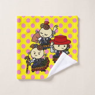 みすづ様タオル　３人 WASCHLAPPEN