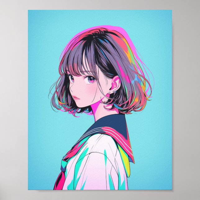 【アイコン用画像】プロフィール画像に最適な画像｜ダウンロードアイテム GenerativeAI Poster (Vorne)