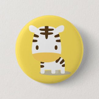 アニマルシマウマ缶バッジ BUTTON