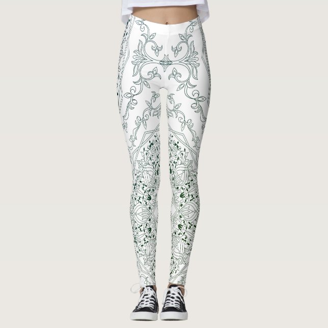 アラベスク文様01 LEGGINGS (Vorderseite)