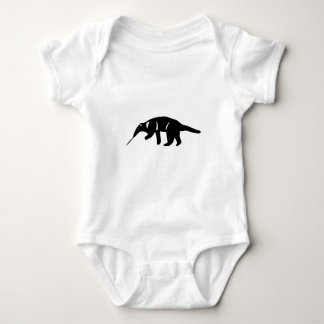 アリクイ anteater 切り絵 グッズ baby strampler