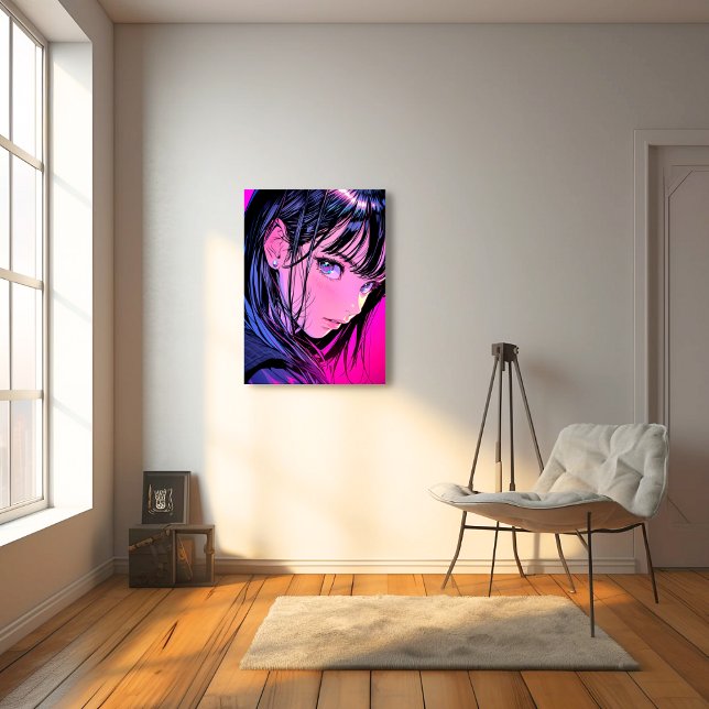 アートパネル Art Panel｜ドアップ close-up｜寿司娘 GenerativeAI Leinwanddruck (Von Creator hochgeladen)