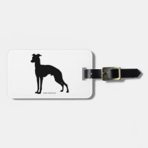 イタリアン・グレイハウンド ラゲージタグ Italian Greyhound Luggage tag