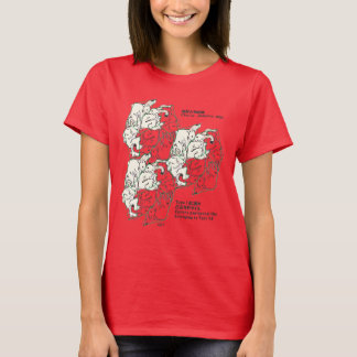 ウサギ・タイルのテセレーション（WL） T-Shirt