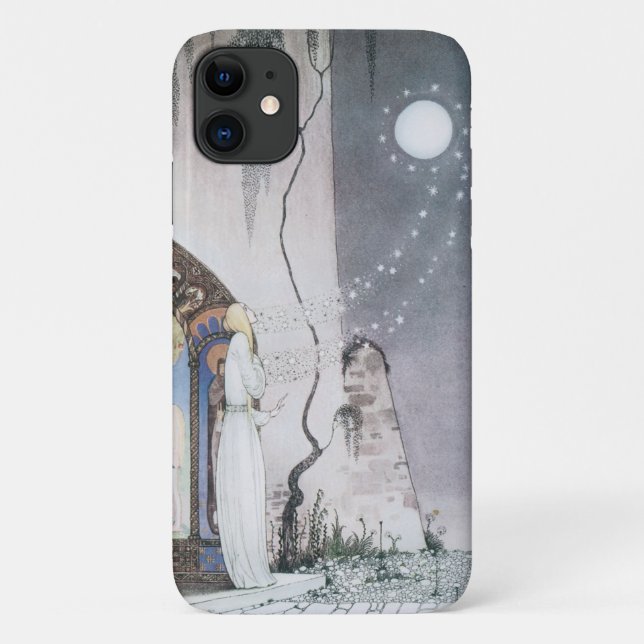 カイ・ニールセン（Kay Nielsen）幻想的な童話のスマートフォンケース　ラッシーと教母　夜 Case-Mate iPhone Hülle (Rückseite)