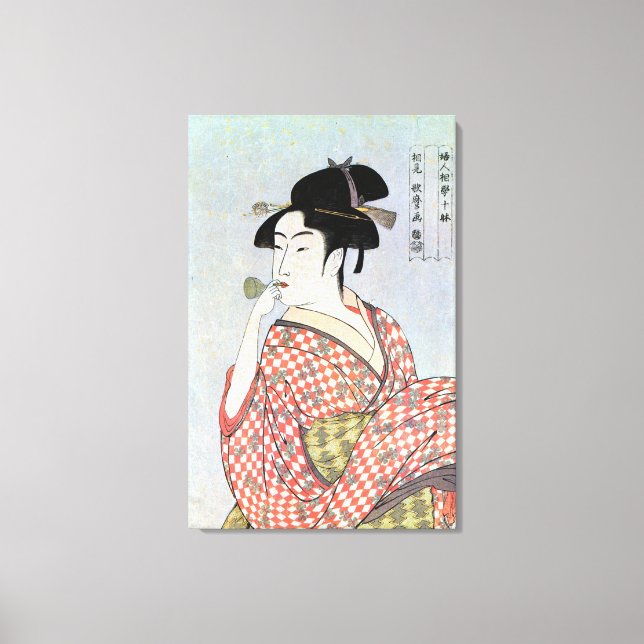 ガ ラ ス の 吹 笛 LEINWANDDRUCK (Vorderseite)