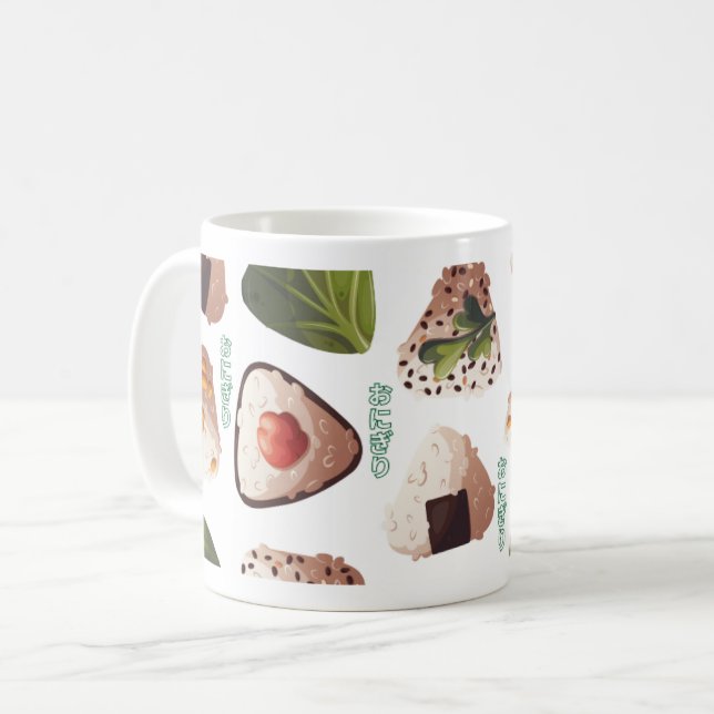 クラシックマグ, 325 ml　Japanese Traditional Onigiri  Kaffeetasse (Vorderseite Links)