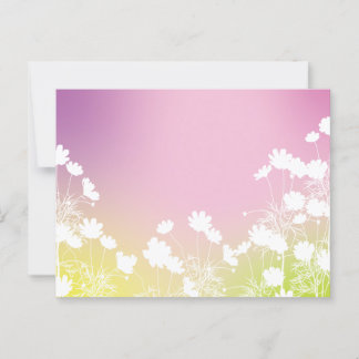 コスモスの花｜秋の風を感じるポストカード POSTKARTE