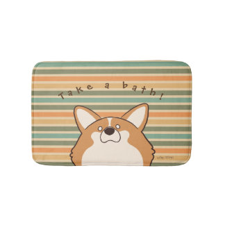 コーギー "コギたま(レッド)" -Retro- Badematte