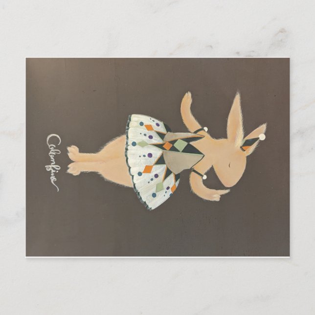 コ ロ ビ ポ ス ヌ ト ド. POSTKARTE (Vorderseite)