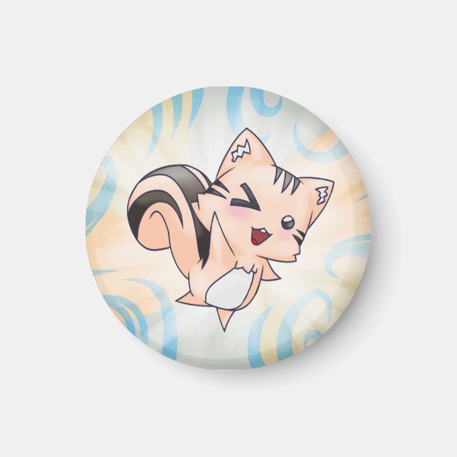 シマリスのルックん(嬉しいっ) MAGNET (Vorne)