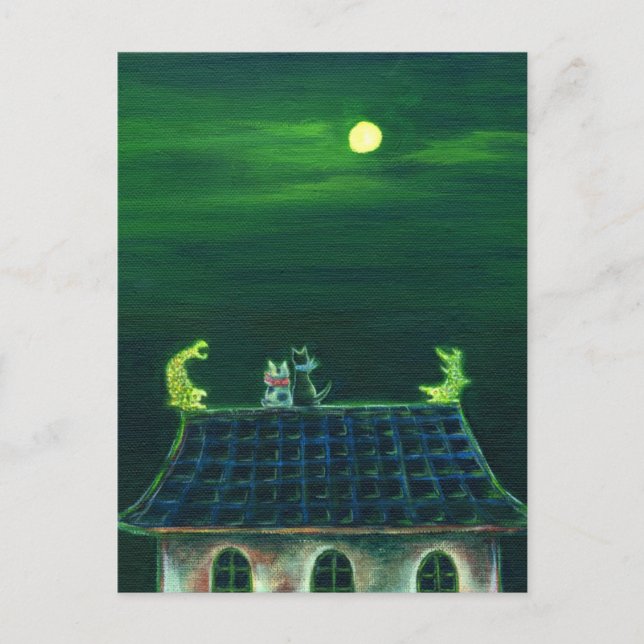 シャチホコの夜 POSTKARTE (Vorderseite)