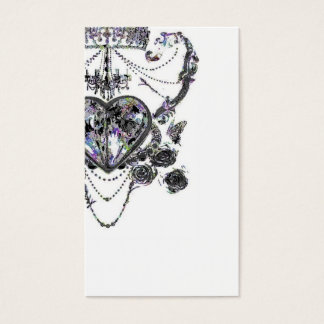 シャンデリア 王冠 名刺