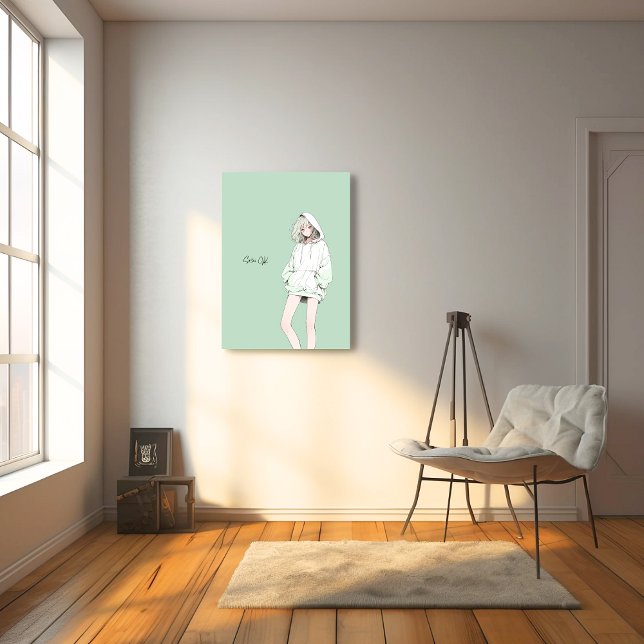 【シンプルイラスト】寿司娘ポスター Poster GenerativeAI (Von Creator hochgeladen)