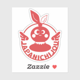 ジャパ日常 JapaNichijou ロゴ ステッカー Logo Sticker 背景透過