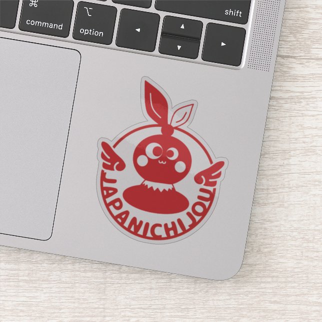 ジャパ日常 JapaNichijou ロゴ ステッカー Logo Sticker 背景透過 (Detail)