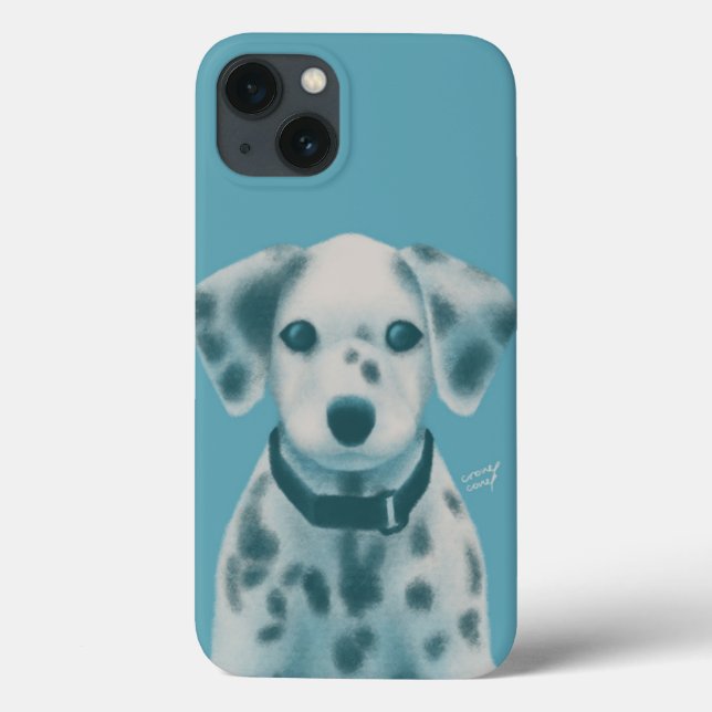 スマートフォンケース ダルメシアン Cell Phone Case -Dalmatian- (Rückseite)