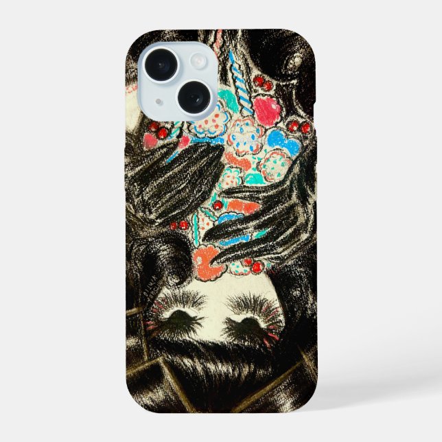 スマートフォンケース iPhone 15 HÜLLE (Rückseite)