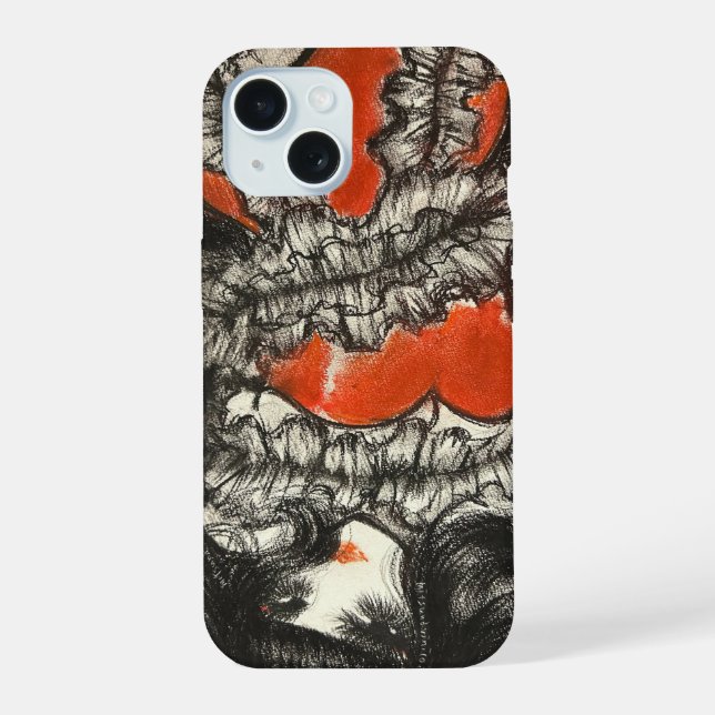 スマートフォンケース iPhone 15 HÜLLE (Rückseite)