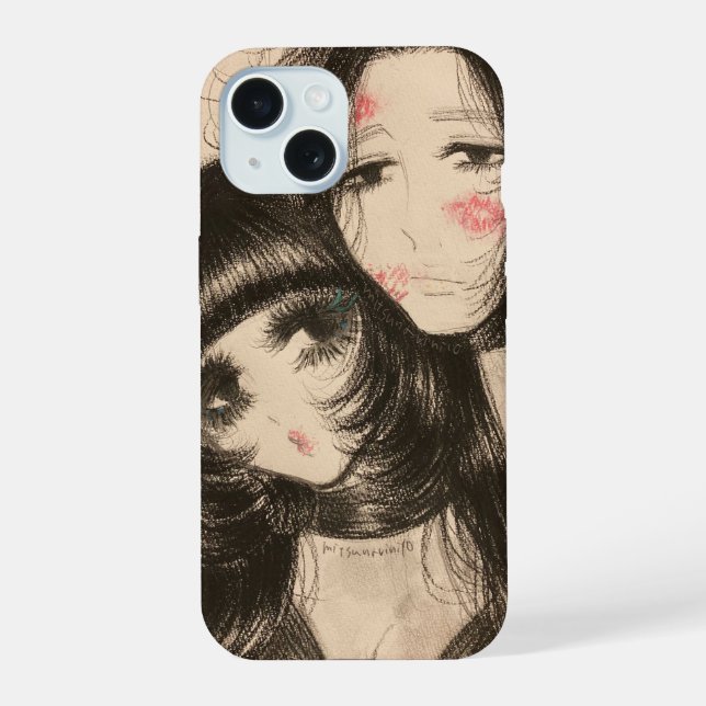 スマートフォンケース iPhone 15 HÜLLE (Rückseite)