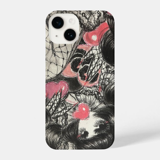 スマートフォンケース iPhone HÜLLE (Rückseite)