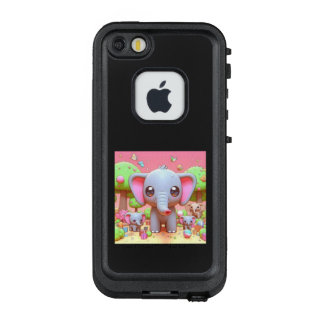 ゾウさんファミリー LifeProof FRÄ’ iPhone SE/5/5s HÜLLE