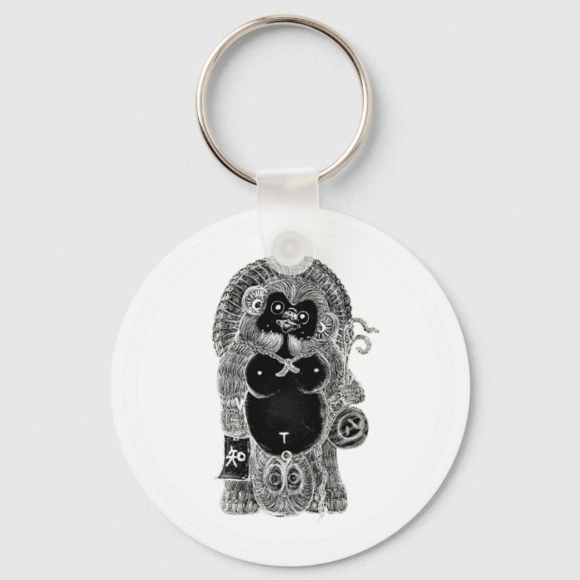 タ ヌ キ ホ ダ SCHLÜSSELANHÄNGER (Vorderseite)