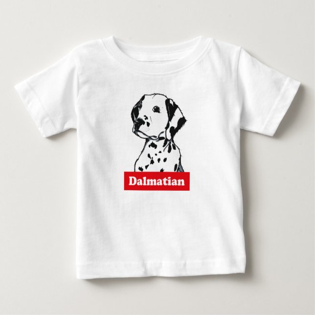 ダルメシアンキッズTシャツ BABY T-SHIRT (Vorderseite)