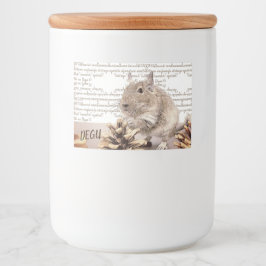 デグーの入れ物　　◈Rodent◈ Lebensmitteletikett