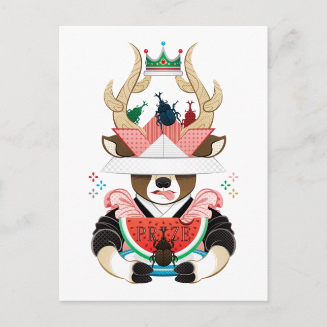 トシ瓜(ブム) POSTKARTE (Vorderseite)