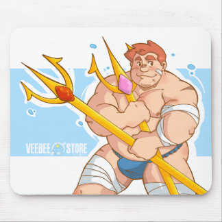 トライデントと褌 [Dreizack u. fundoshi] Mousepad