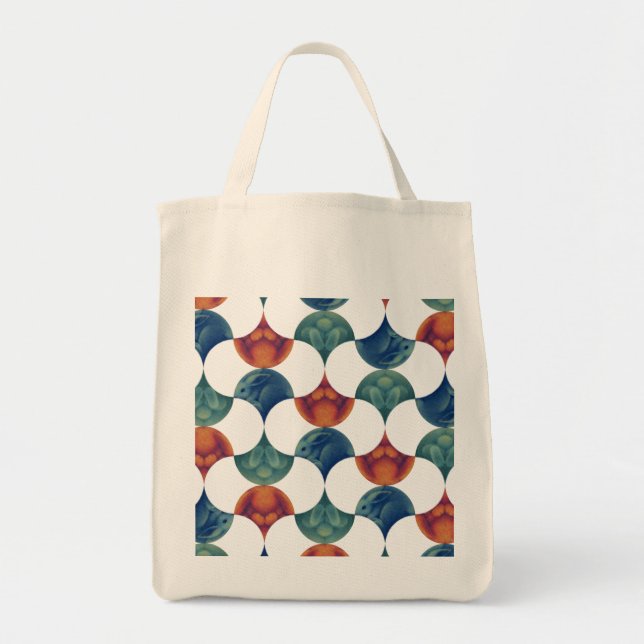 トートバッグ ウサギの模様 Tote Bag -Pattern of Rabbit- Tragetasche (Vorne)