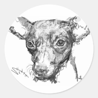 ドローイングシール RUNDER AUFKLEBER