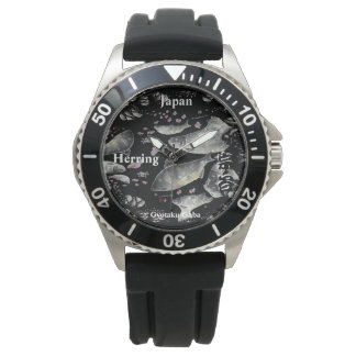 ニシン!宗谷(鰊;HERRING)あらゆる生命たちへ感謝を捧げます。 ARMBANDUHR