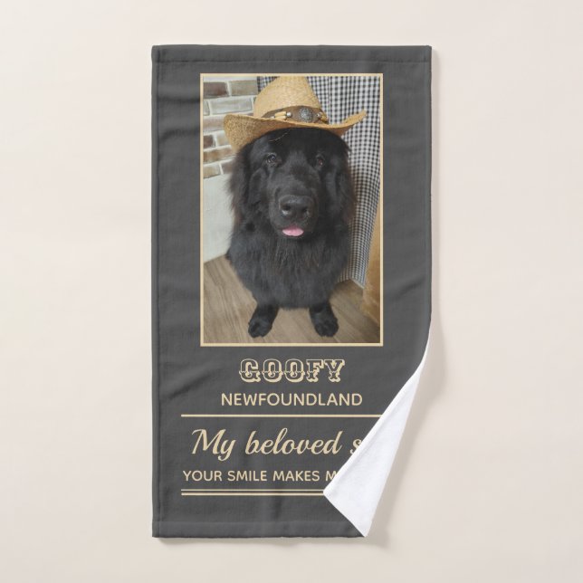 ニューファンドランドハンドタオル ハンドタオル HANDTUCH (Handtuch)