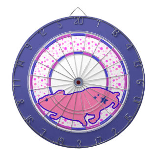 ハムスターと回し車 DARTSCHEIBE