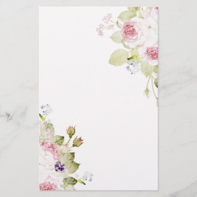 ピエールドゥロンサールの便箋 BRIEFPAPIER (Vorderseite)