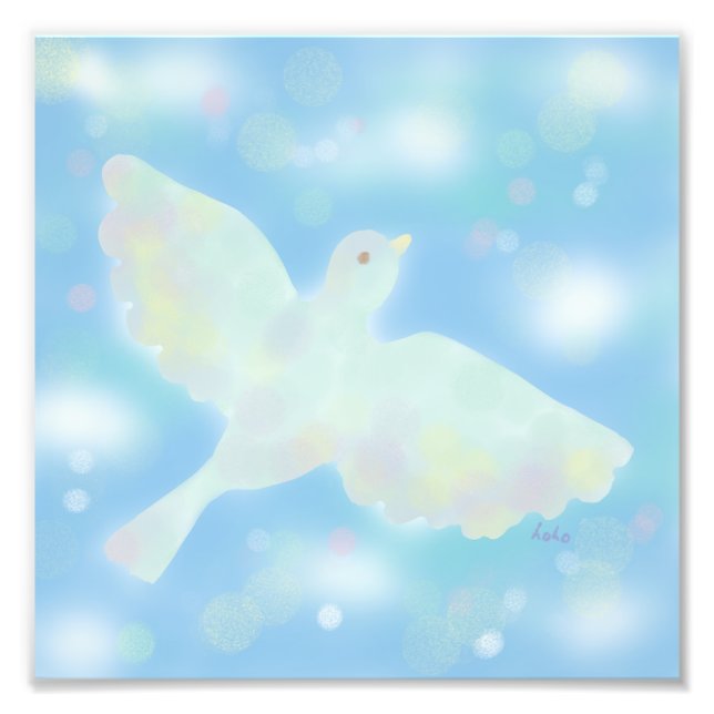 フォトプリント　自由の鳥 FOTODRUCK (Vorne)