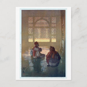 フ テ プ ル ・ シ ァリr wi, Fatehpi Sikri, Hiroshi Yoshida Postkarte