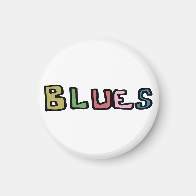 "ブルース" MAGNET (Vorne)