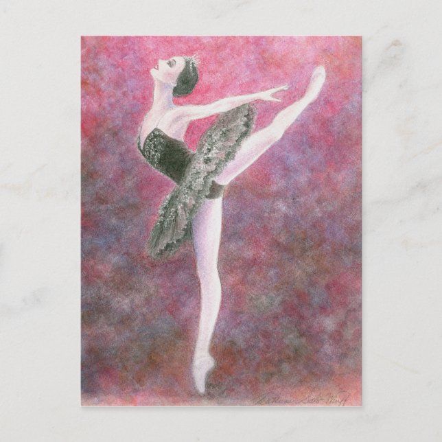 ブ ラッ ・ ンワ Nummer ス Nummer ク Postkarte (Vorderseite)