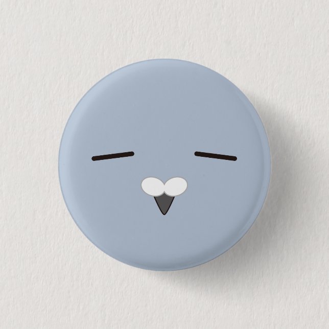 ポッポさん（糸目）-Coo!(cool dad) Button (Vorderseite)