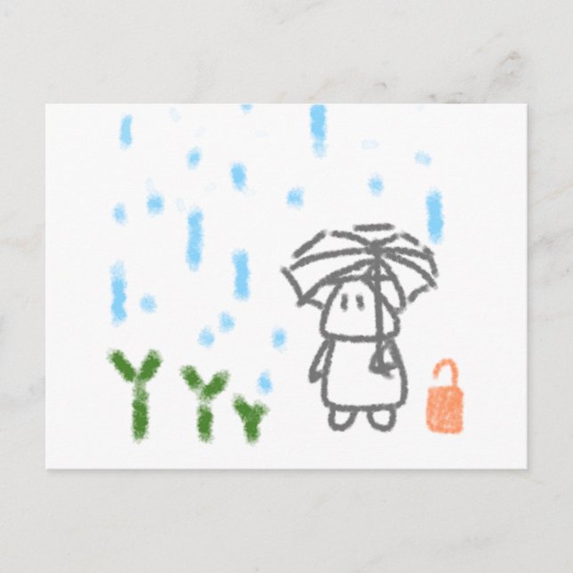 ポ ス ト Ladド Postkarte (Vorderseite)