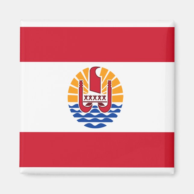 ポ リ ネ シ の 旗 ア MAGNET (Vorne)