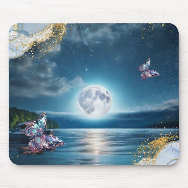 マウスパッド（月夜の湖マウスパッド） MOUSEPAD (Vorne)